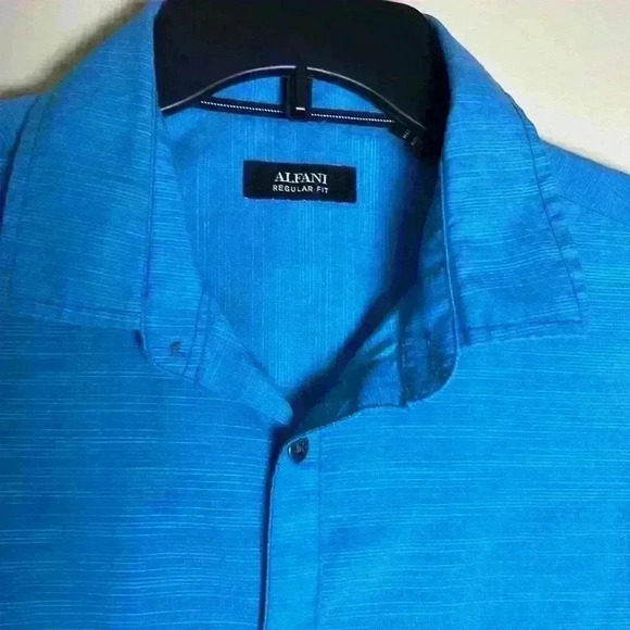 ALFANI men short sleeve shirt - Picture 3 of 6